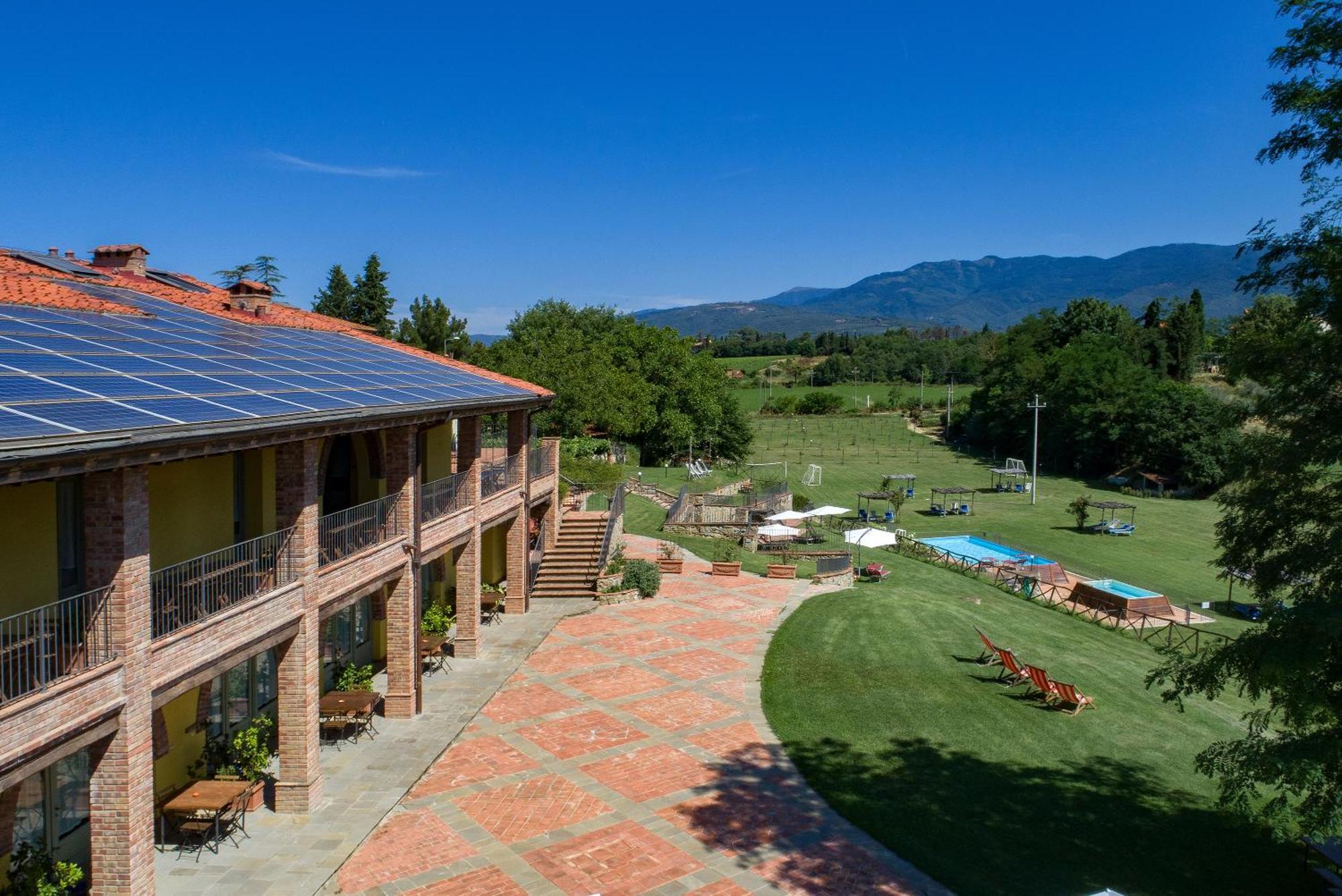 Casa Vacanze Le Fornaci Laterina Exterior foto